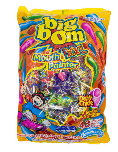 BIGBOM XL SURTIDO AMARILLO 1X14X48