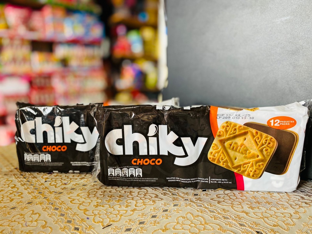 GALLETA CHIKY CHOCOLATE 1X16X12