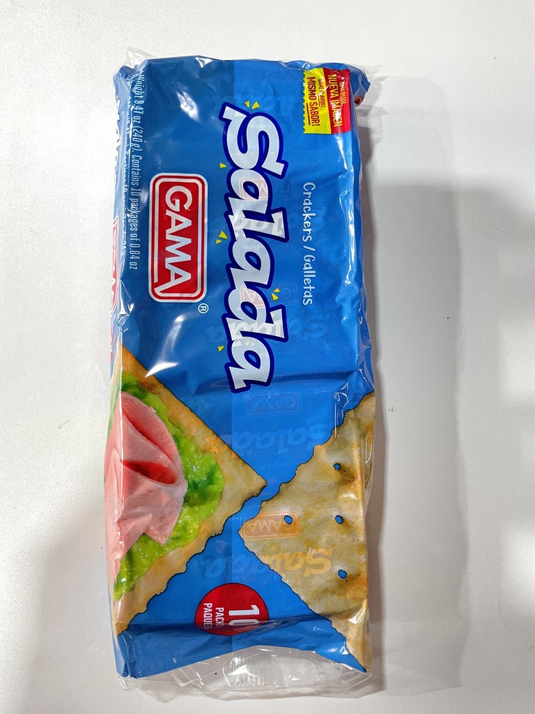 GALLETA SALADA GAMA 1X27X12