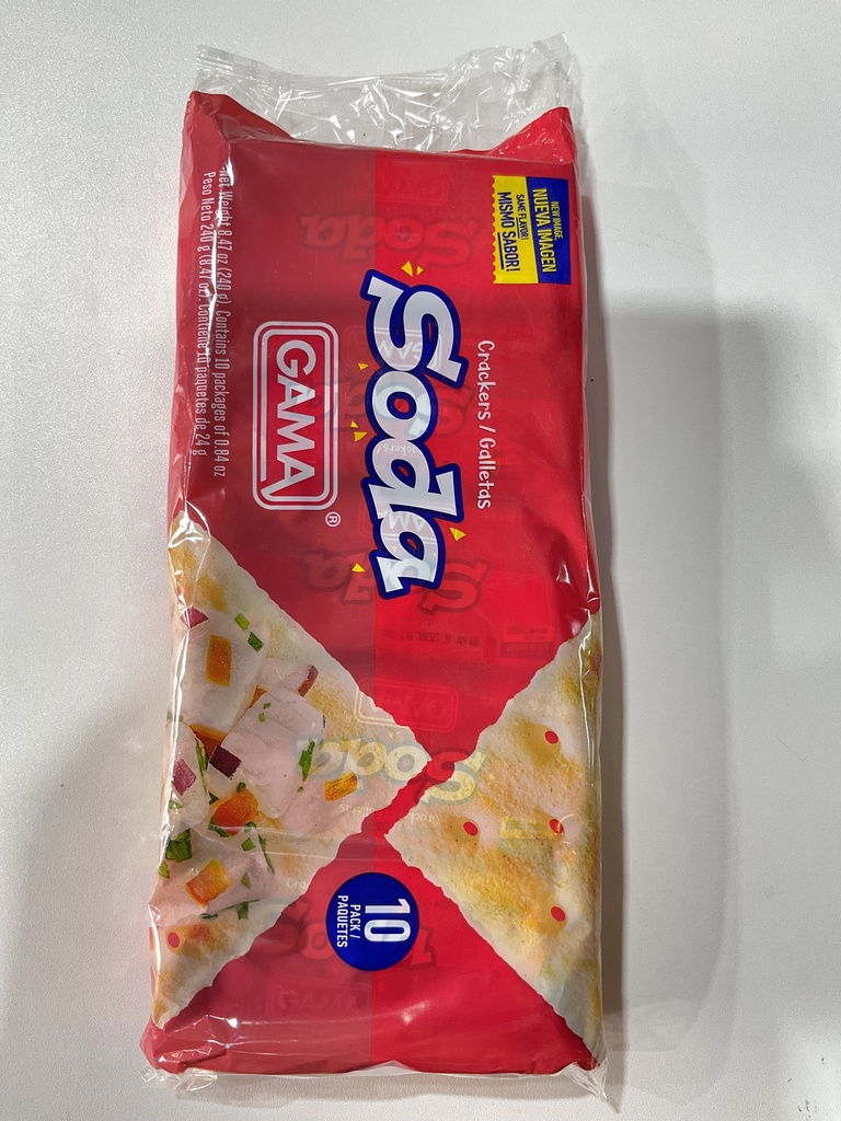 GALLETA SODA GAMA 1X27X12