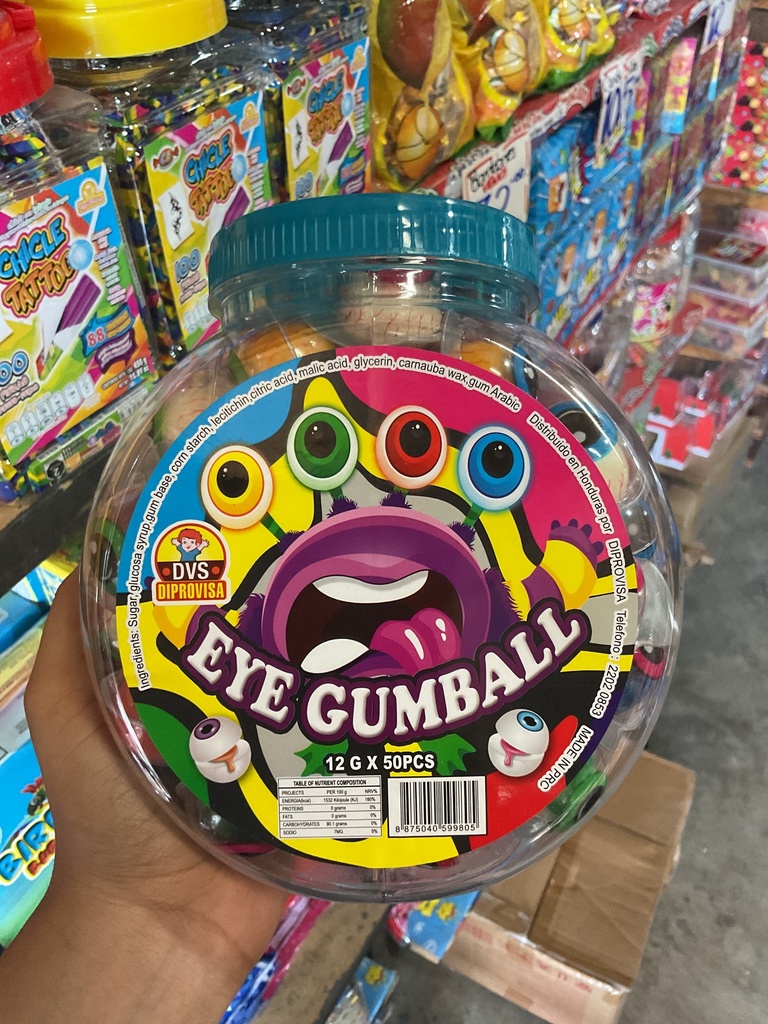 GUMBALL OJO 1X12X50