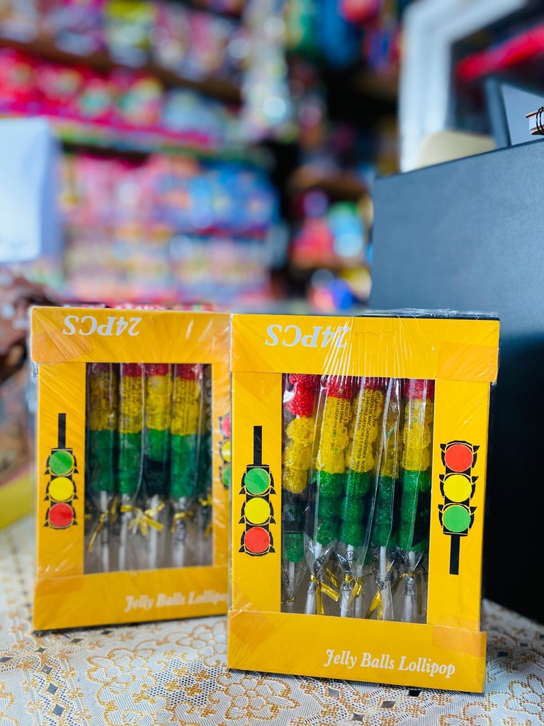 PALETA SEMAFORO JELLY CALOC 1X24X24 