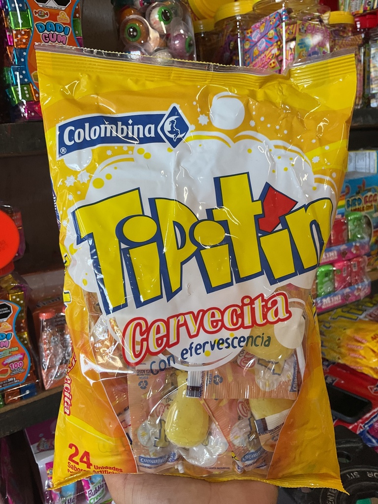 PALETA TIPITIN CERVECITA PEQUEÑO 1X15X24