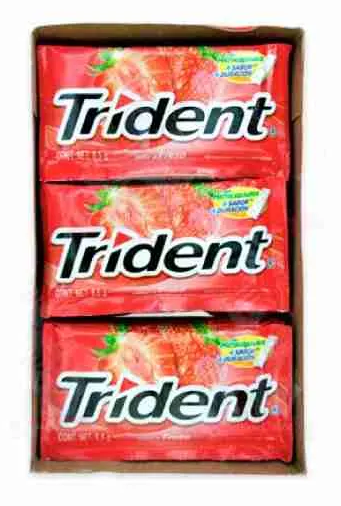 TRIDENT LAMINA ROJO 1X30X18