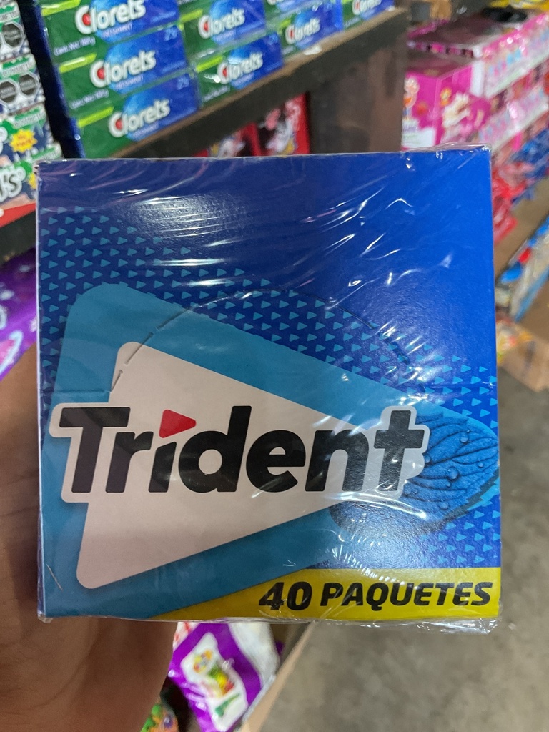 TRIDENT MACRO 4S AZUL 1X40X40