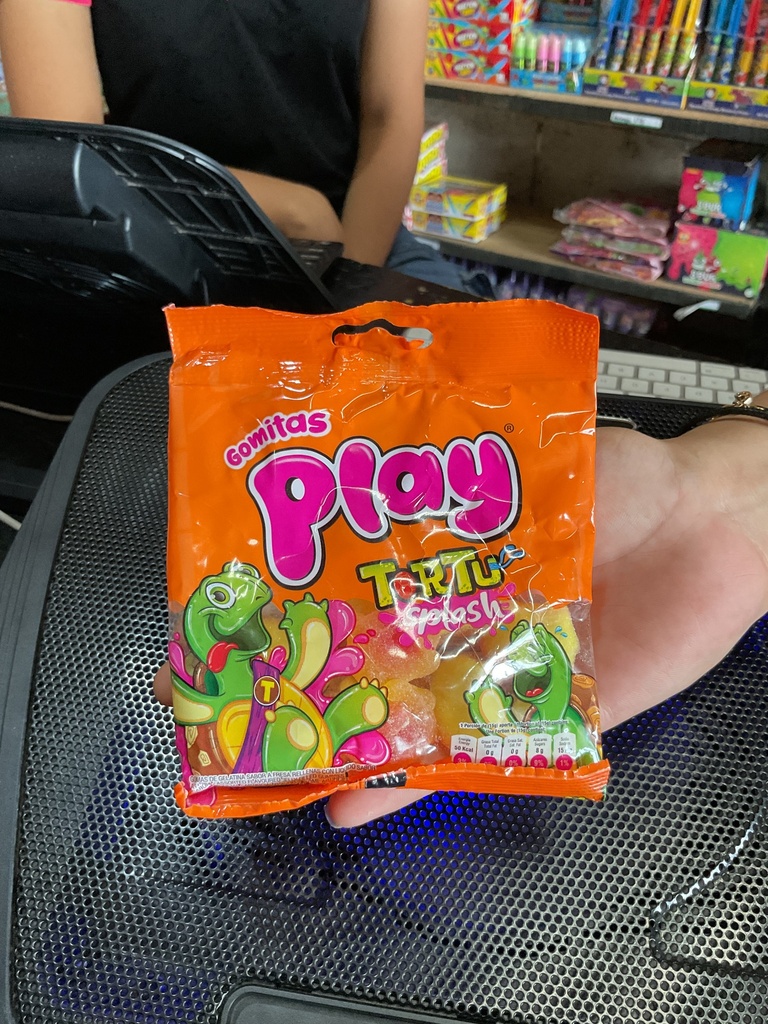 GOMITAS PLAY TORTUGA 1X24X56g