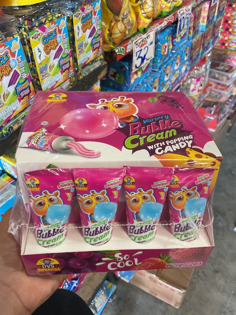 BUBBLE CREAM 1X12X20