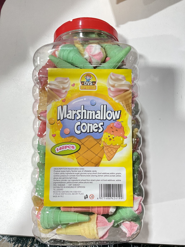 CONO MARSHMELLOW DVS 1X8X140