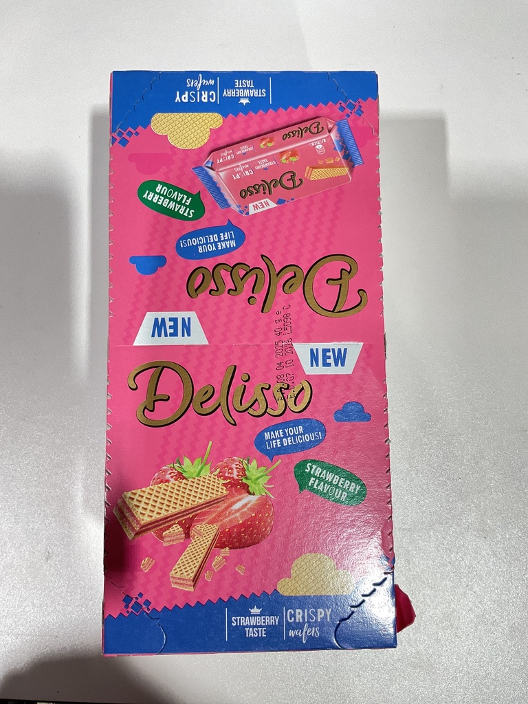 DELISSO GRANDE FRESA VAINILLA1X6X24