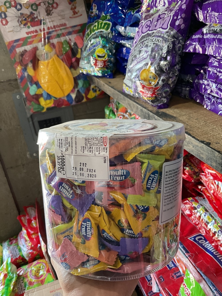 MULTI FRUIT 1X8X220
