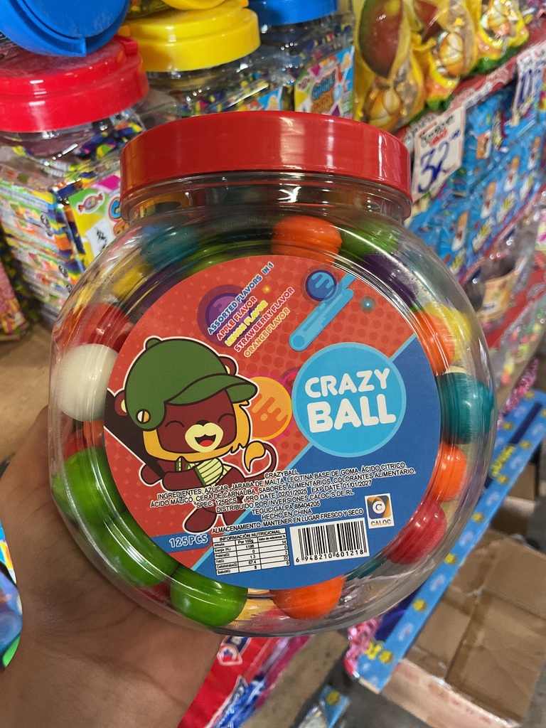 CRAZY BALL CALOC 1X12X125