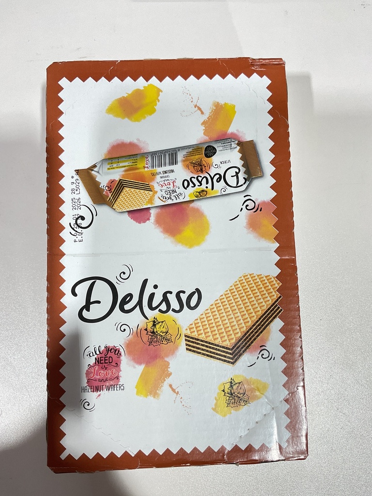DELISSO PEQUEÑO CARAMELO CAFE 1X6X24