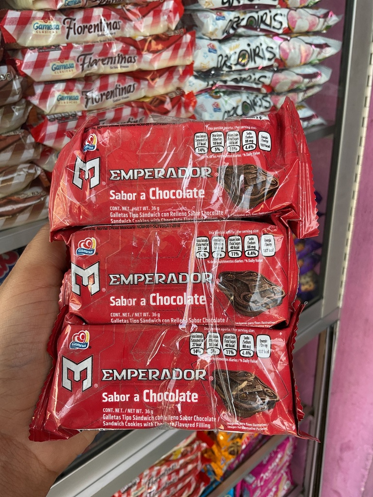 Galleta Gamesa Emperador Chocolate Mini