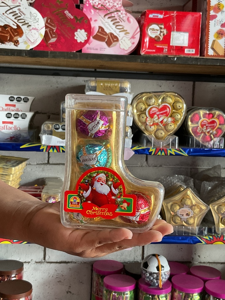 CHOCOLATE BOTA NAVIDAD 1X5