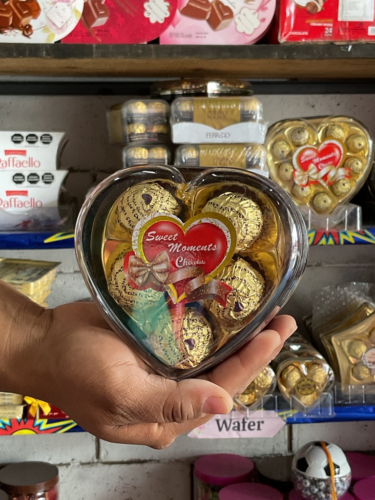 Chocolate Sweet Moments Corazon de 5