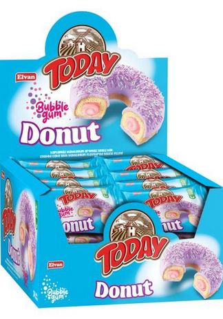 BIZCOCHO TODAY DONUT BUBBLEGUM 1X6X24