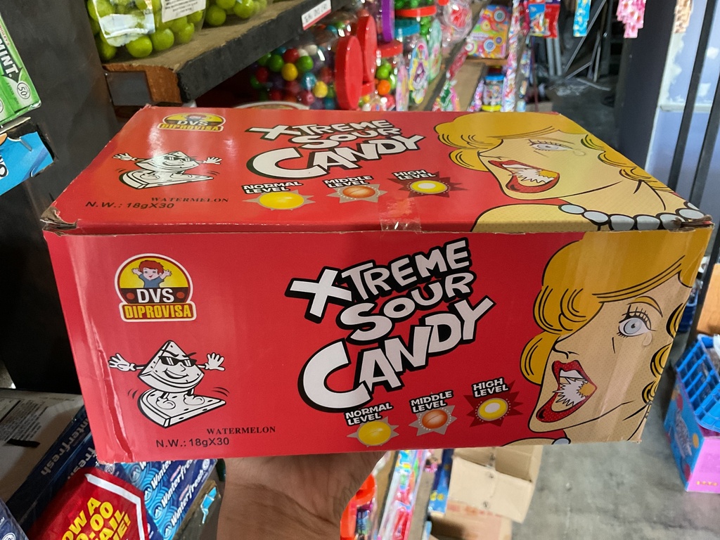 XTREME SOUR CANDY ROJO