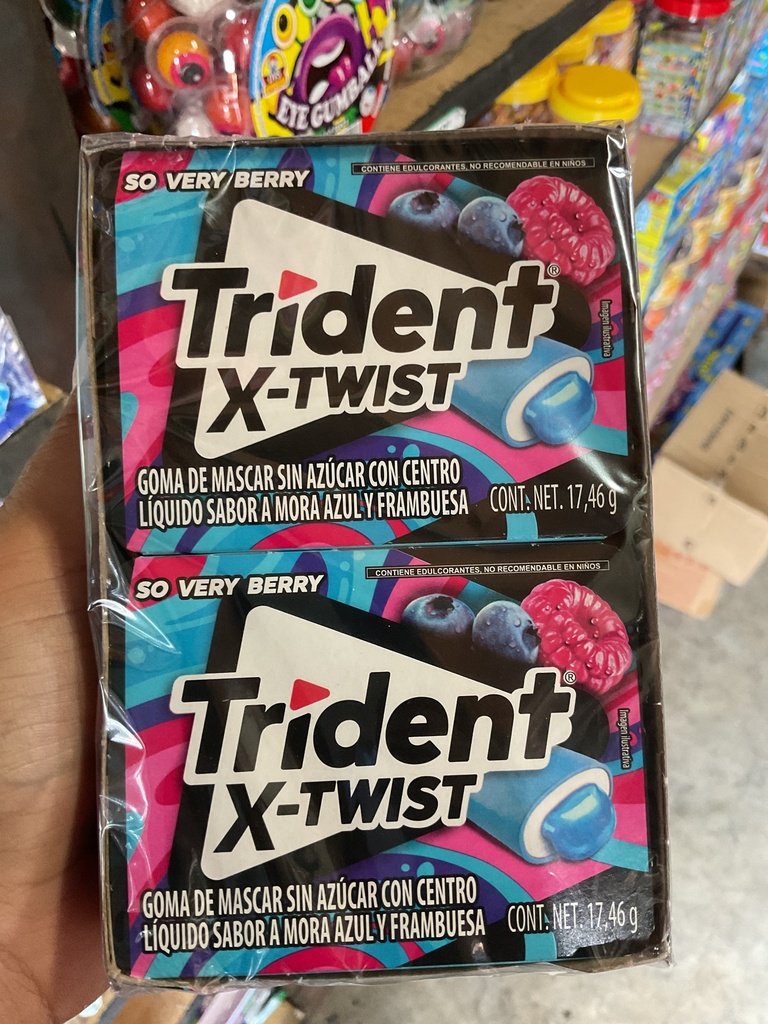 TRIDENT X SPLASH BLUEBERRY 1X18X8