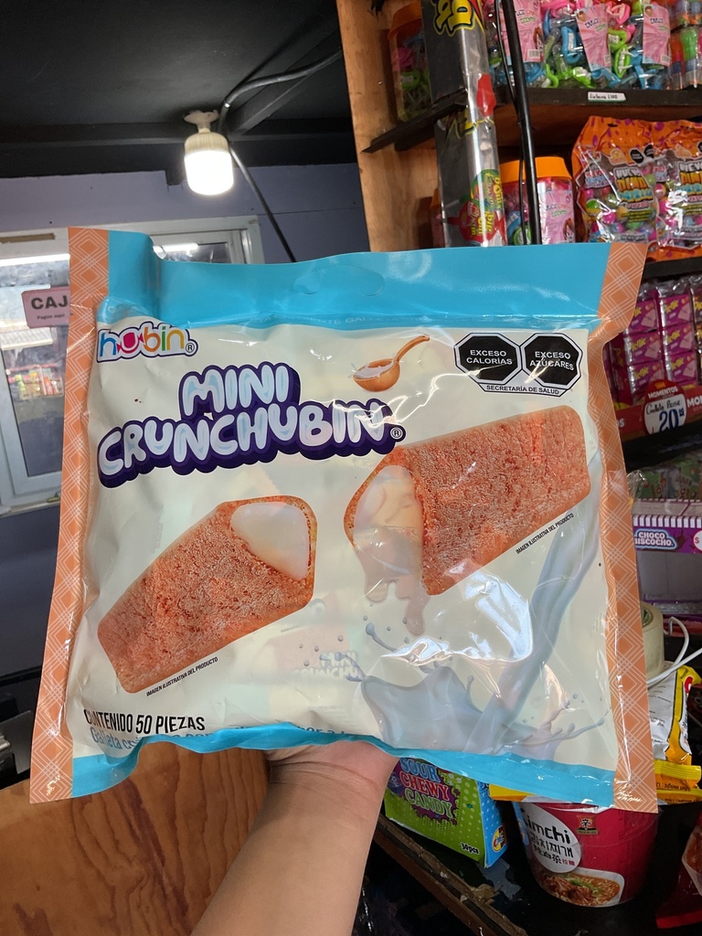 MINI CRUNCHHUBIN VAINILLA 1X22X50 