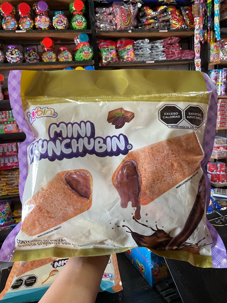 MINI CRUNCHHUBIN CHOCOLATE 1X22X50