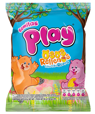 GOMITA PLAY OSITO 1X24X56g