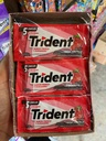 TRIDENT LAMINA ROJO 1X30X18